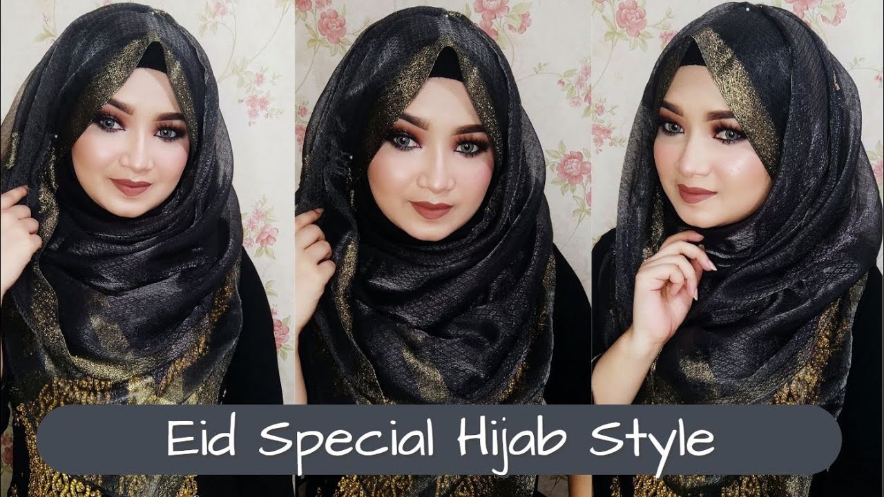 Stylish Hijab Style 2020 💞 Eid Special 🌙|| Hijab Style By Nipa