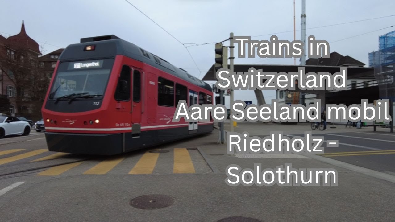 Trains in Switzerland - Solothurn - Line S11