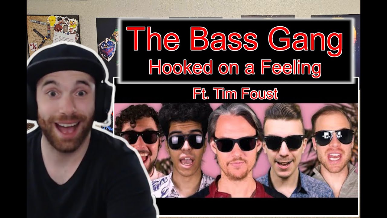 The Bass Gang ft. Tim Foust | Hooked On a Feeling (First Time Hearing) Live Stream Reaction