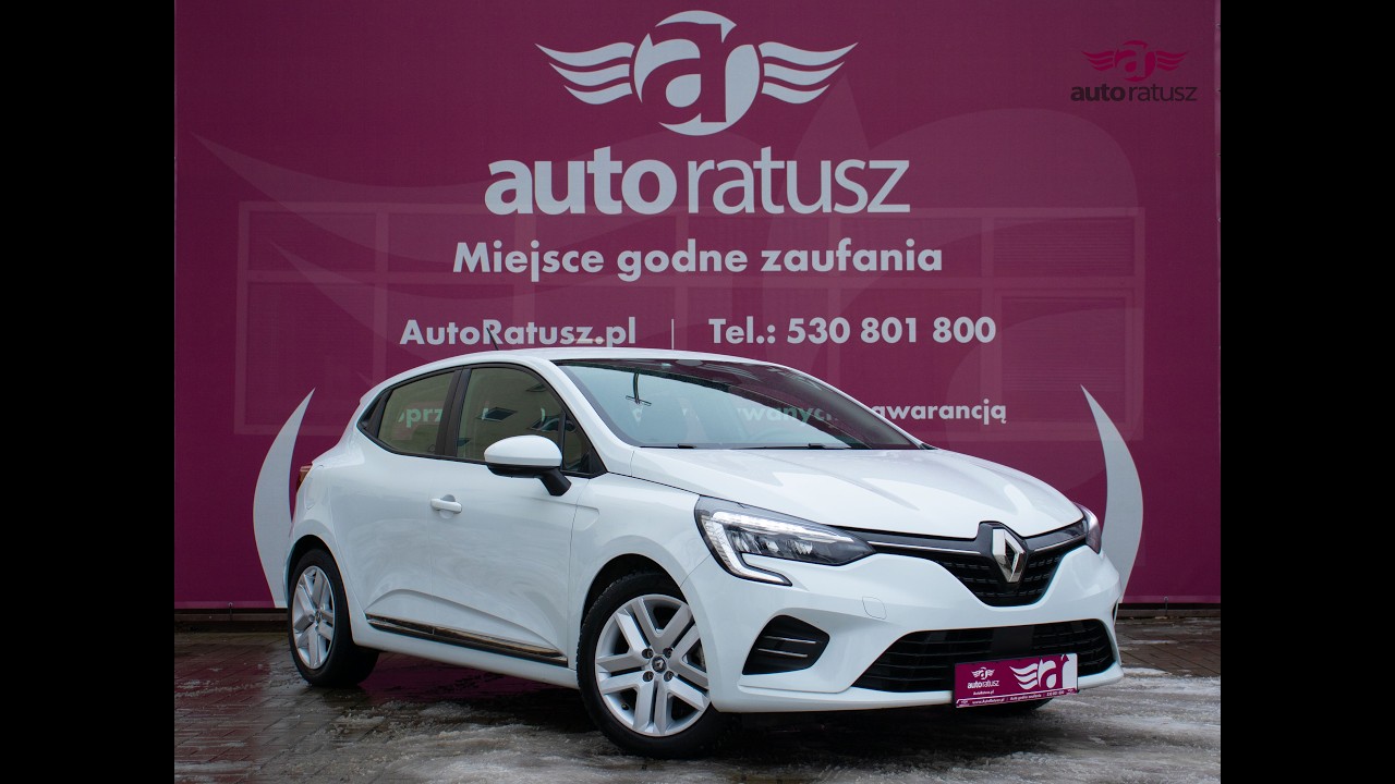 Renault Clio FV 23% Automat MILD HYBRID Tempomat Czujniki Gwarancja Bezwypadkowy
