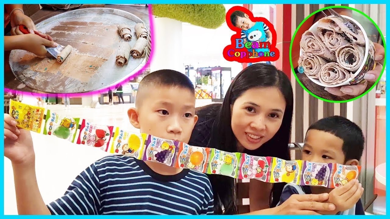 น้องบีม | กินขนมญี่ปุ่น ไอติมผัด เที่ยวนครปฐม เซ็นทรัลศาลายา