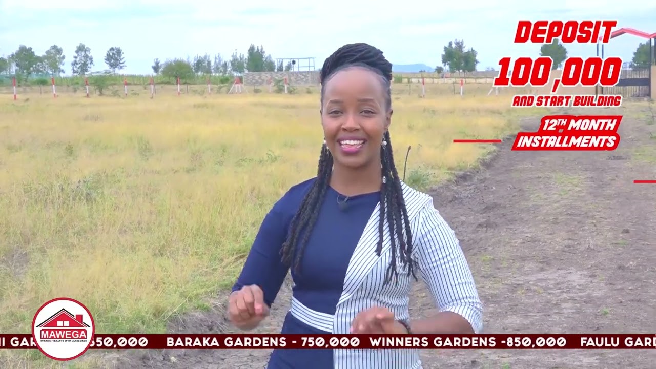 Explore Baraka Gardens at Malaa! Located along the growing Kangundo Road selling at Ksh 750,000 only