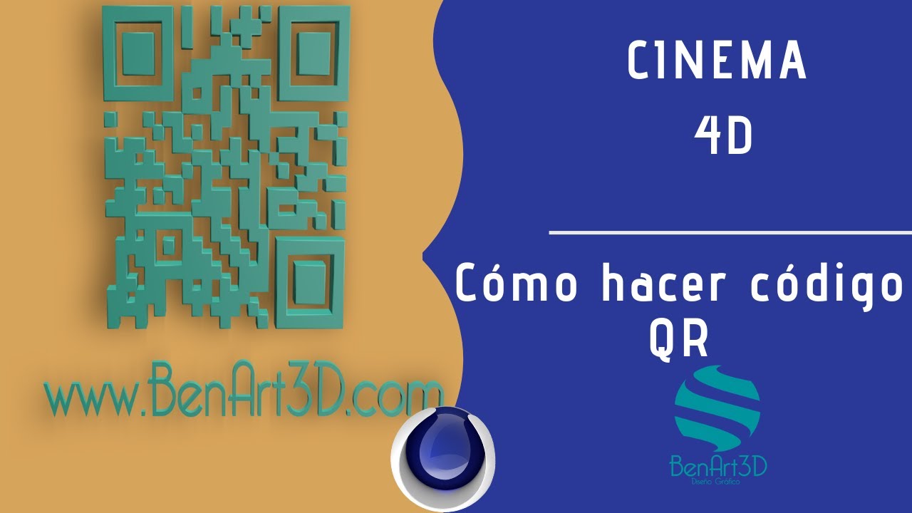 👁️‍🗨️ Como hacer Intro Código QR en Cinema 4D 👁️‍🗨️