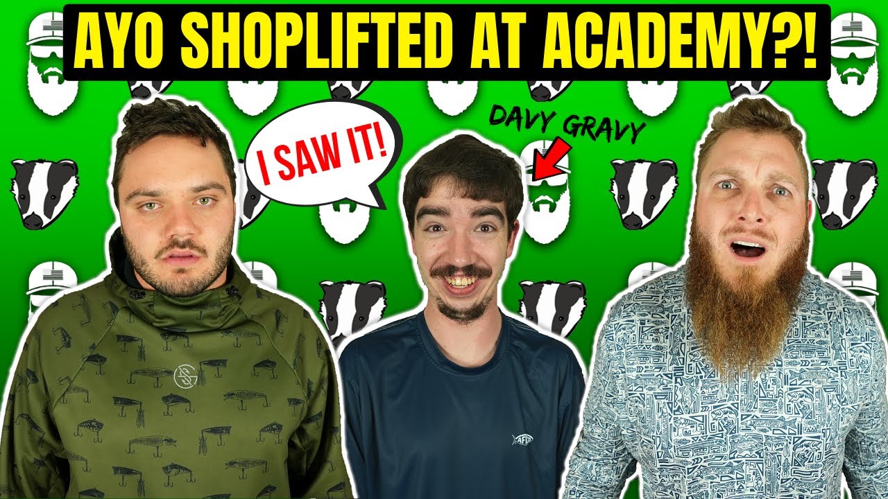 AYO SHOPLIFTED at Academy?! Davy Gravy Joins the Podcast - Fishing After Dark #40