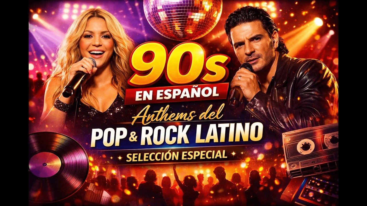 🎧 90s en Español 🔥 Anthems del Pop & Rock Latino Selección Especial