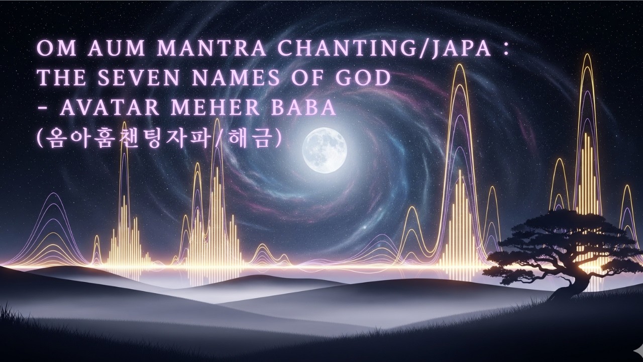 OM AUM Mantra Chanting/JAPA : THE SEVEN NAMES OF GOD - AVATAR MEHER BABA (옴아훔챈팅자파/해금)