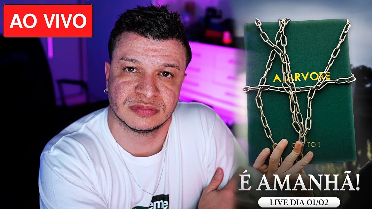 LIVE DIA 31/01/2026  - AMANH&Atilde; IREMOS LER O LIVRO DA LENDA DA &Aacute;RVORE