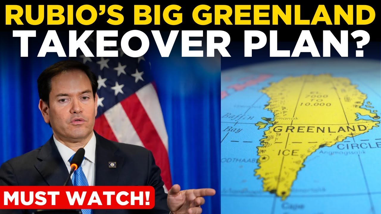 US News LIVE: Rubio Reveals Secret Offer To Takeover Greenland | Marco Rubio LIVE | Trump LIVE