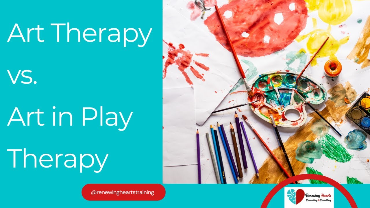 What’s the Difference – Art Therapy vs. Art in Play Therapy?