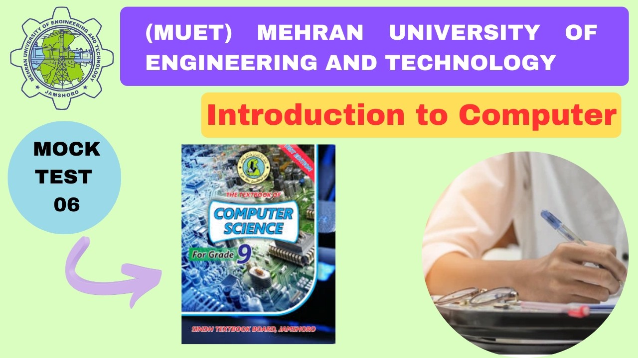 Introduction to Computer | RAM AND ROM | MUET And Quest Preparation 2026 | Mock Test 06