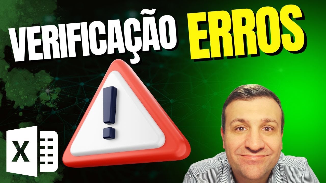Verificação de erros em segundo plano no Excel