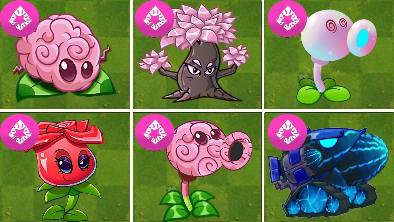 PvZ 2 Challenge - Random Super Plants Max Level Power Up vs 1000 Zombies #18