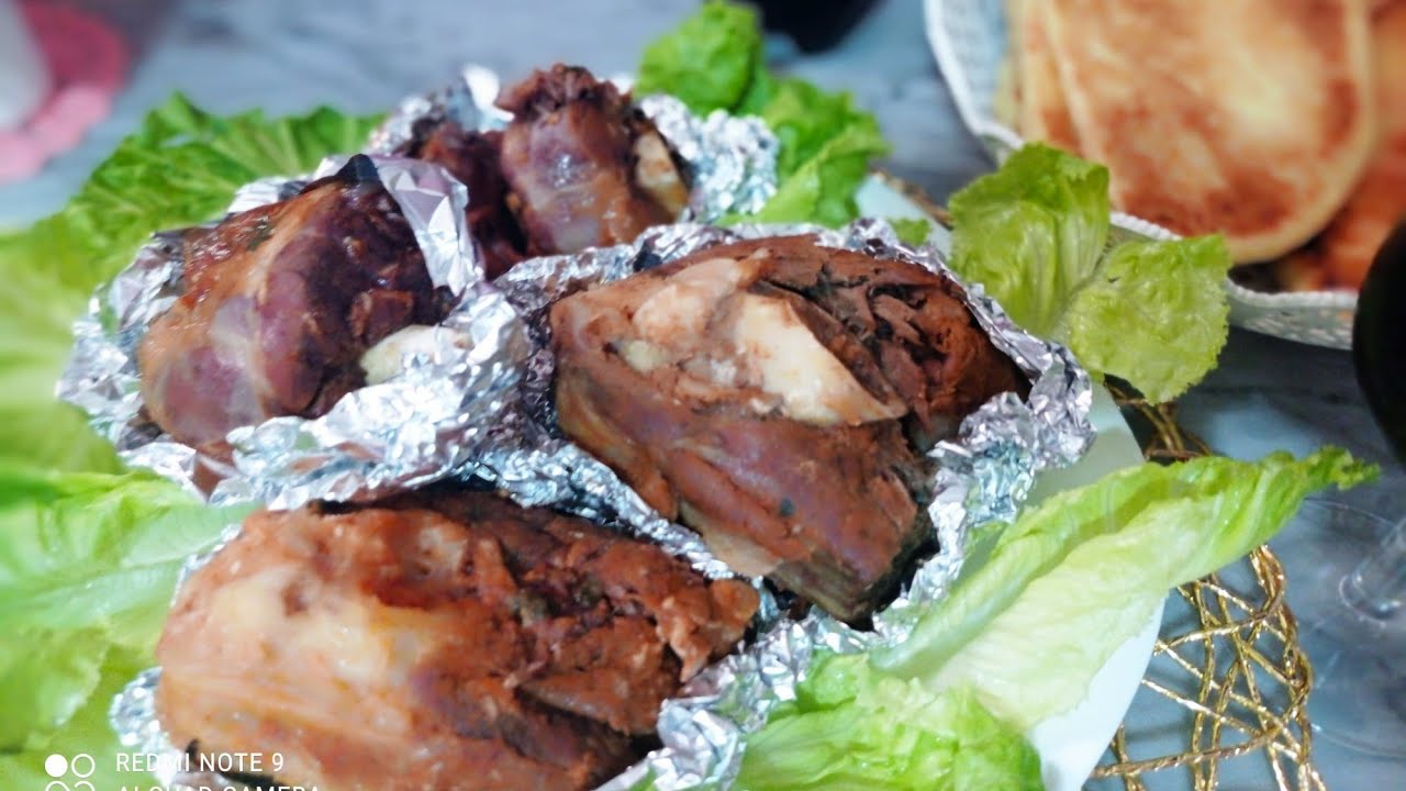 سلسلة أطباق عيد الأضحى المبارك 🐑 لحم مفور بطريقة سهلة 👌 وتتبيلة تخليه بنييين بزاااف😋 جربوه وردولي🤩