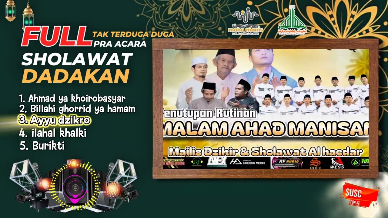 Full Sholawat Majlis Al haedar