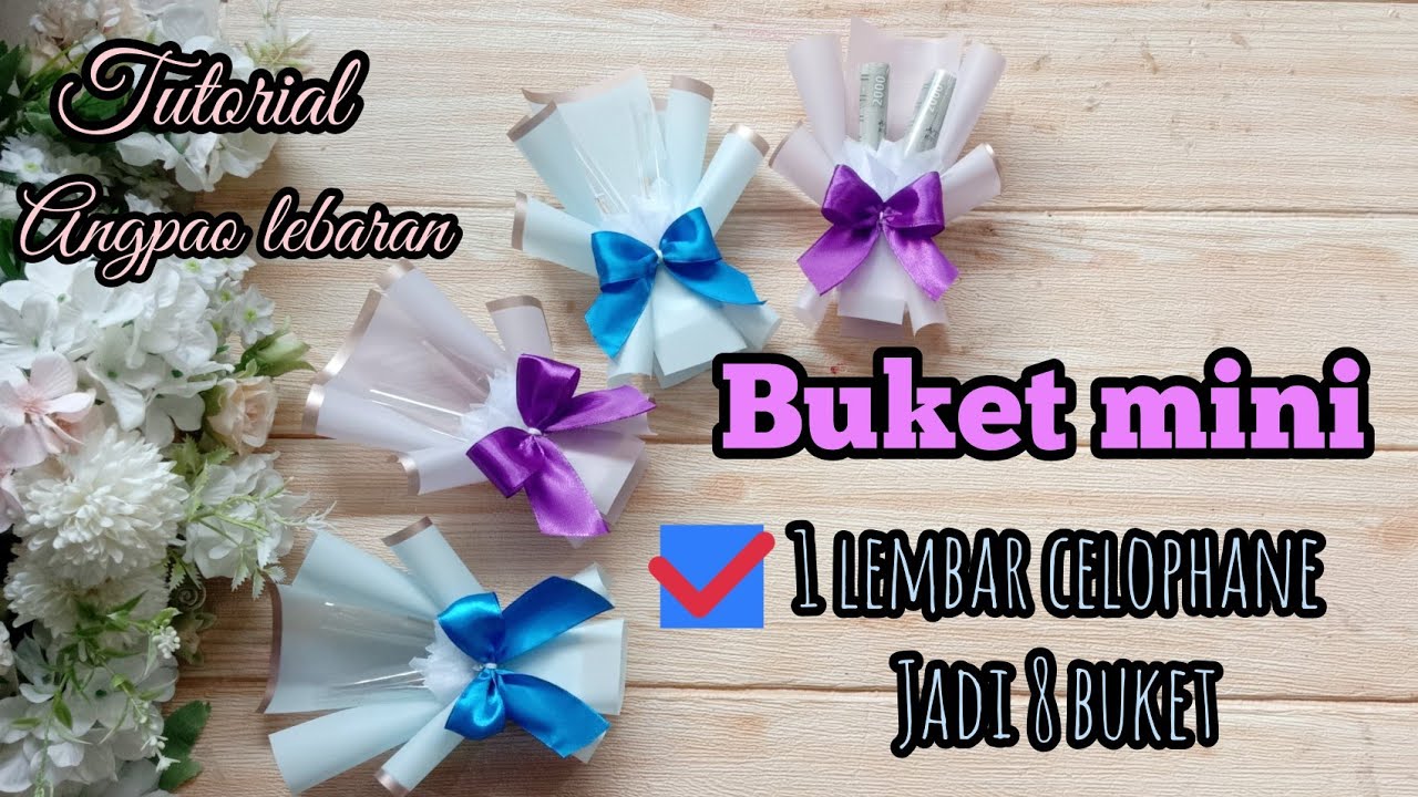 Tutorial angpao lebaran buket mini | angpao lebaran 2022