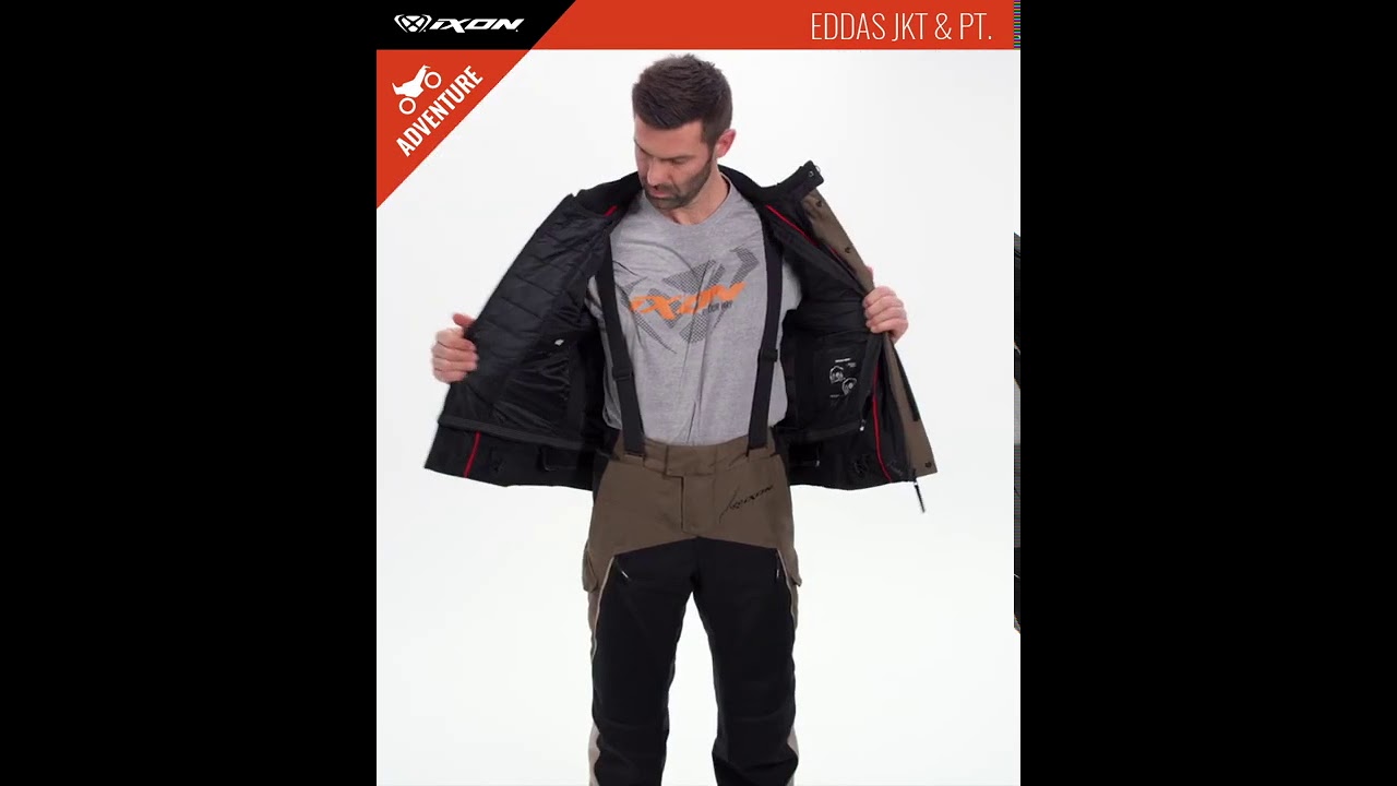 Ixon Eddas Motorcycle Textile Jacket and Pants