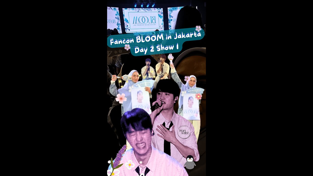 130724 Fancon BLOOM Doh Kyungsoo in Jakarta Day 2 Show 1 (Fancam Hansabil)