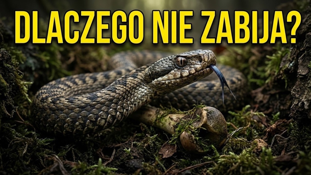 Żmija zygzakowata &mdash; jedyny jadowity wąż w Polsce. Dlaczego prawie nie zabija?