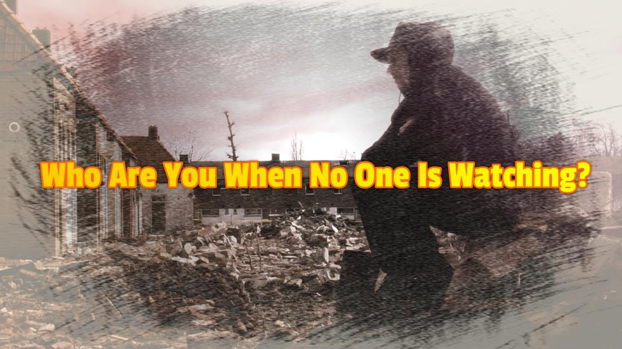 Who Are You When No One Is Watching? #motivation #encouragement #christianity #love #honesty