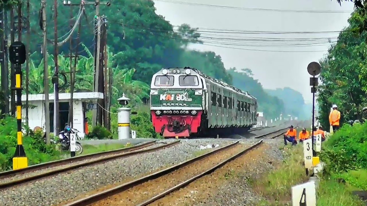 KERETA API NATARU NGEBUT 120KM/H || HUNTING KERETA API PANJANG DI RESOR 33 PAGADEN BARU DAOP 3