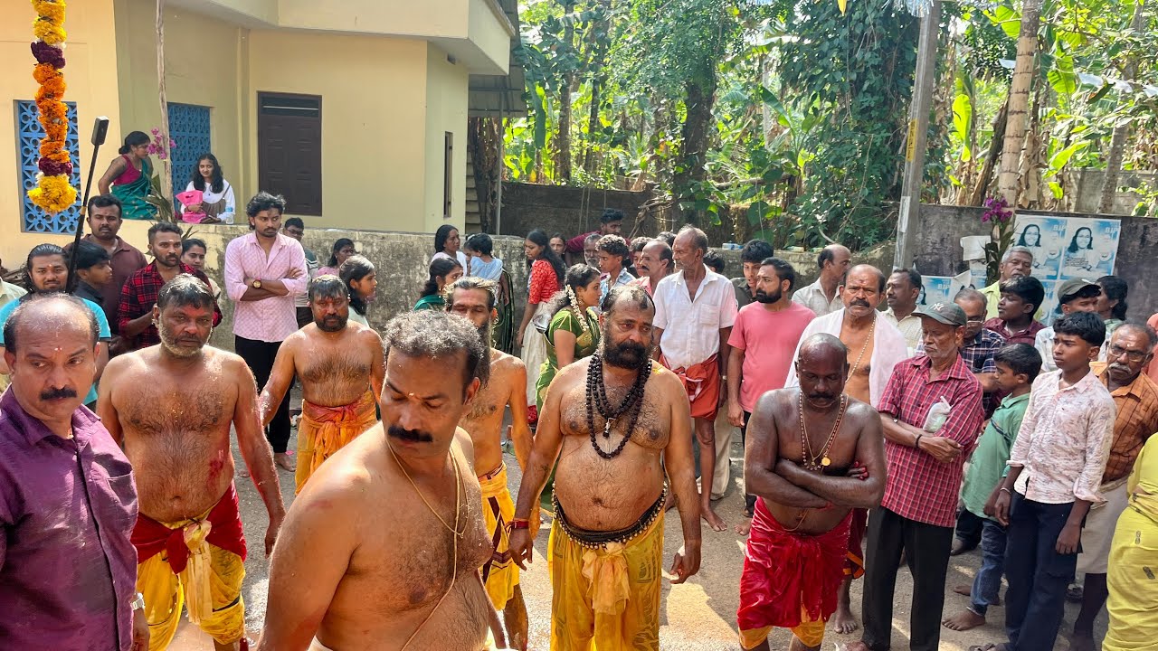 മഞ്ഞനീരാട്ട് 🥹🥹II പണയിലഴികം മുത്തുമാരീയമ്മൻ കോവിൽ II പരവൂർ കൊല്ലം 
