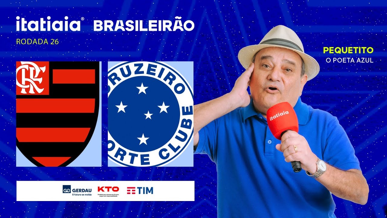 FLAMENGO X CRUZEIRO AO VIVO NA ITATIAIA | REACT DO BRASILEIR&Atilde;O 2025