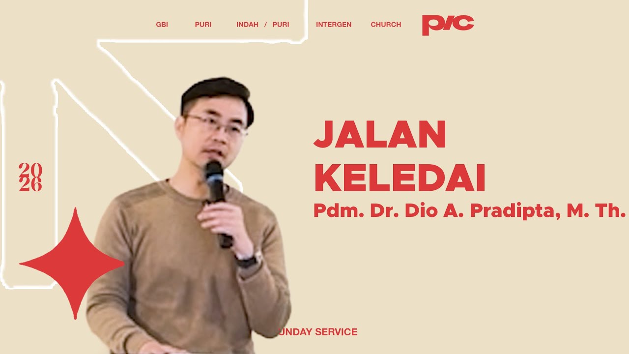 Pdm. Dr. Dio A. Pradipta, M. Th. - Jalan Keledai // Holy Land Sermon 18 Januari 2026
