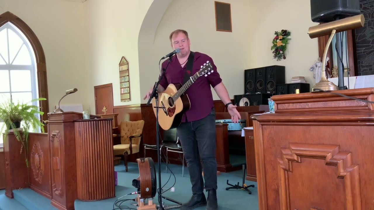 Chris Murphy fundraising concert Battersea United Church, May 26th, 2024