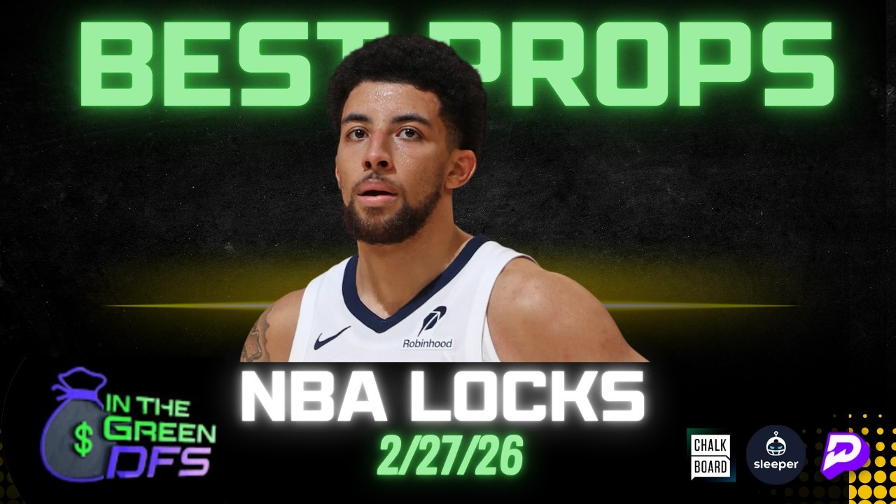 BEST NBA PROPS TODAY | BEST 5 BETS | FRIDAY 2/27/26 | BONUS BET 🔥