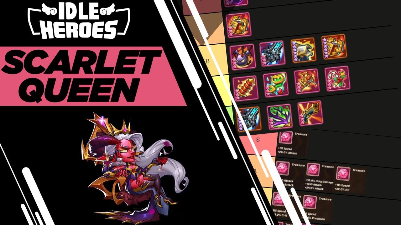 Idle Heroes - Scarlet Queen Halora Hero Guide