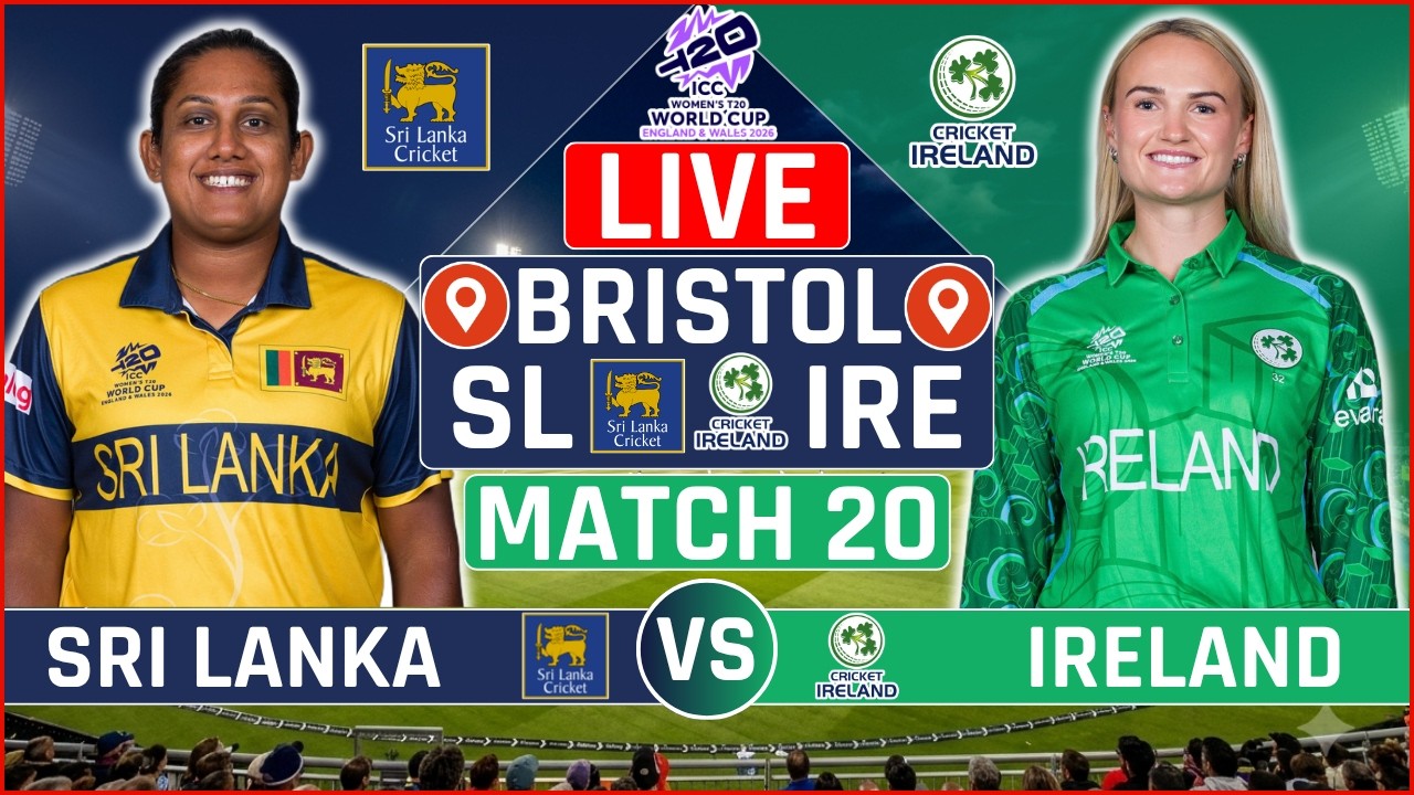 Womens T20 World Cup Live: Sri Lanka vs Ireland Live Score | SL W vs IRE W Live Audio Commentary