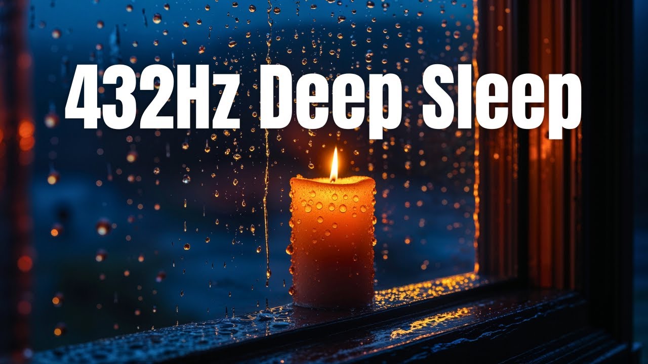 Stop Restless Nights: 432Hz Piano Sleep Support (Low Light Screen) | 55+ Deep Sleep