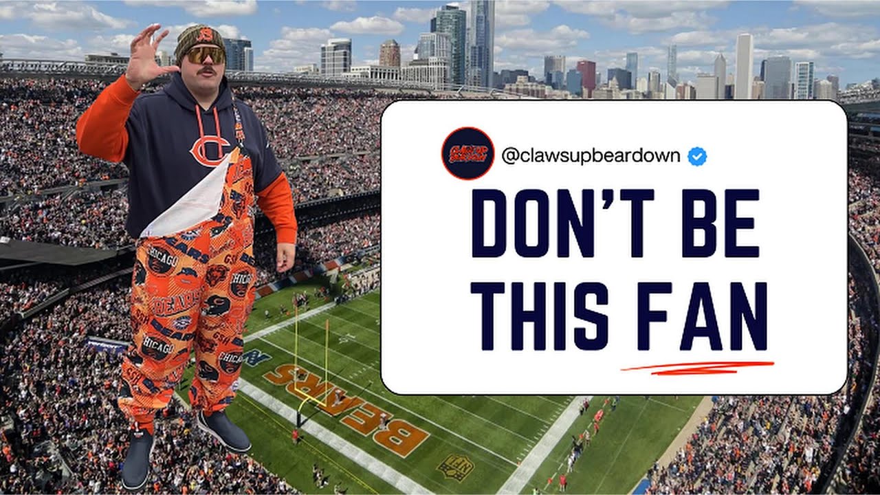 Bears Fans… This Is How You ACT at Games