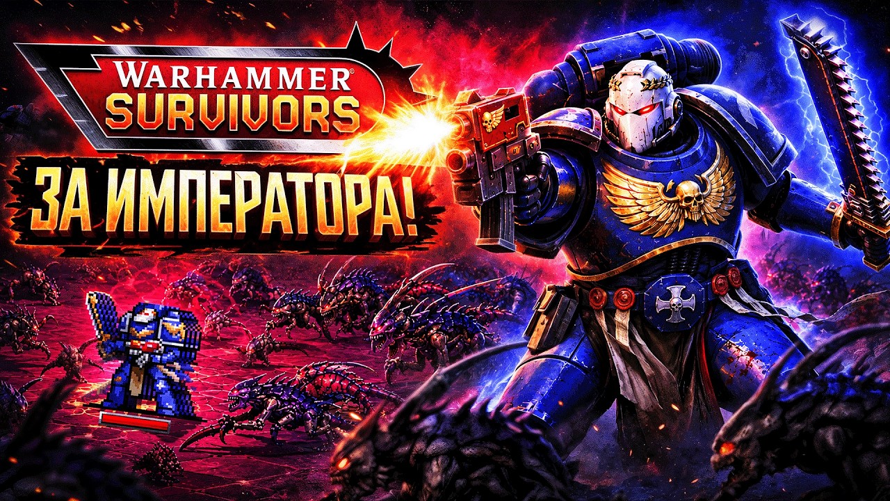 ЭТО ЛУЧШЕ VAMPIRE SURVIVORS? 🔥 Warhammer Survivors &mdash; Первый взгляд