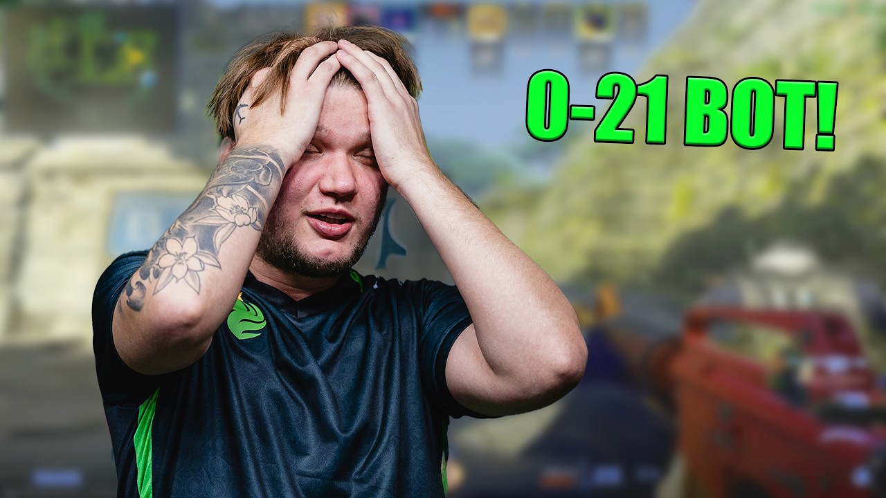 СИМПЛ В ШОКЕ ОТ ТИММЕЙТА, КОТОРЫЙ СЫГРАЛ 0-21 НА FACEIT!  CS2
