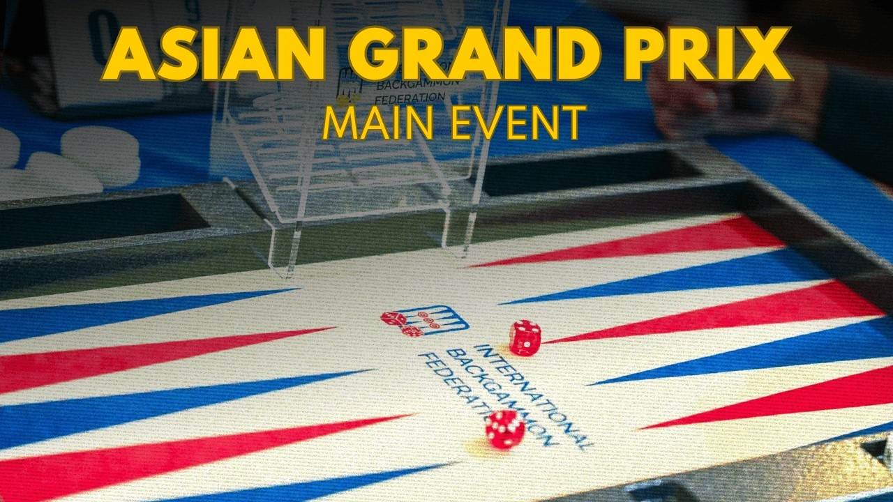 Backgammon Asian Grand Prix 2026 ▸ Main Event - Round 12