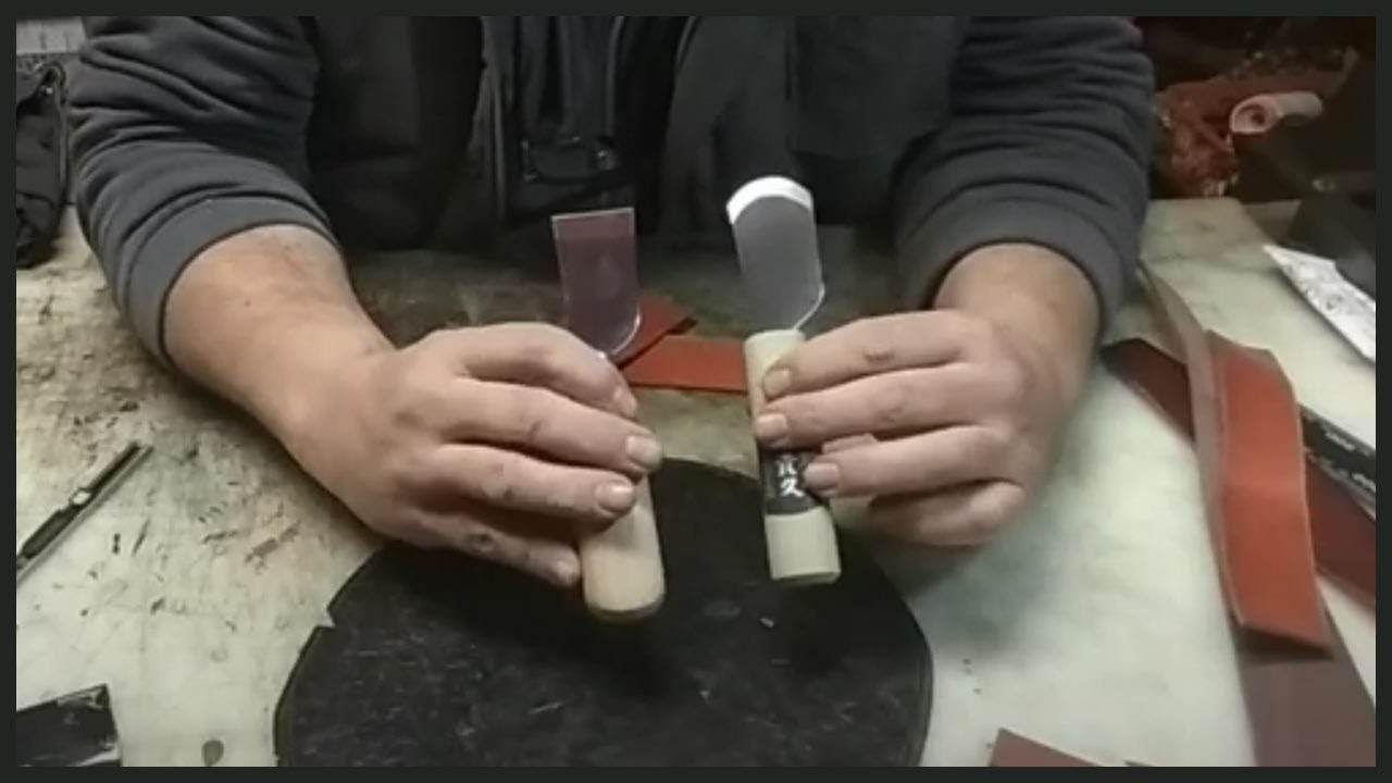 Como rebajar cuero - chifla