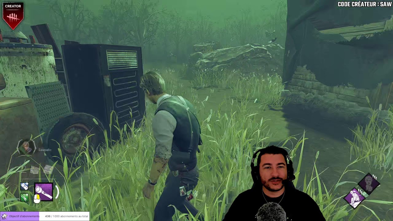 ✅Drops🎮Games ViEWERS !negan | !holy | Stream2K | [FR/PC] #DBDCreator @Sawpalin