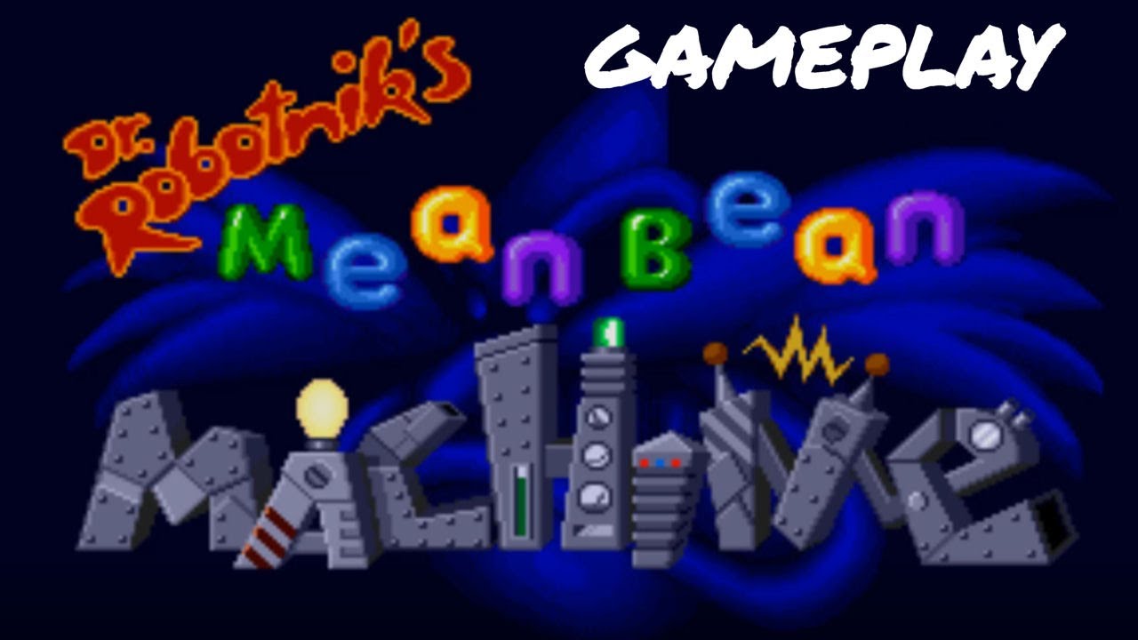 Dr Robotniks Mean Bean Machine Gameplay