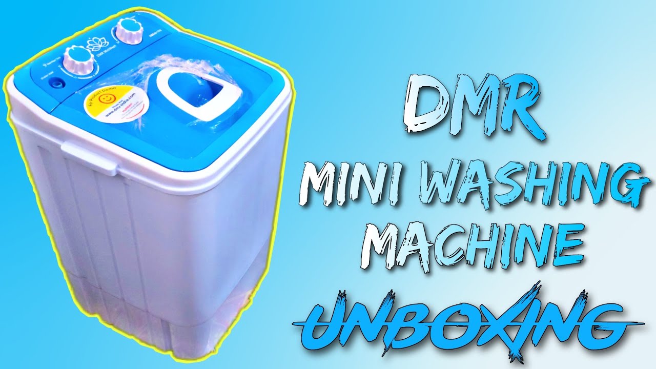 DMR Mini Washing Machine 4.6kg Unboxing & Review ||  WORTH TO BUY ?