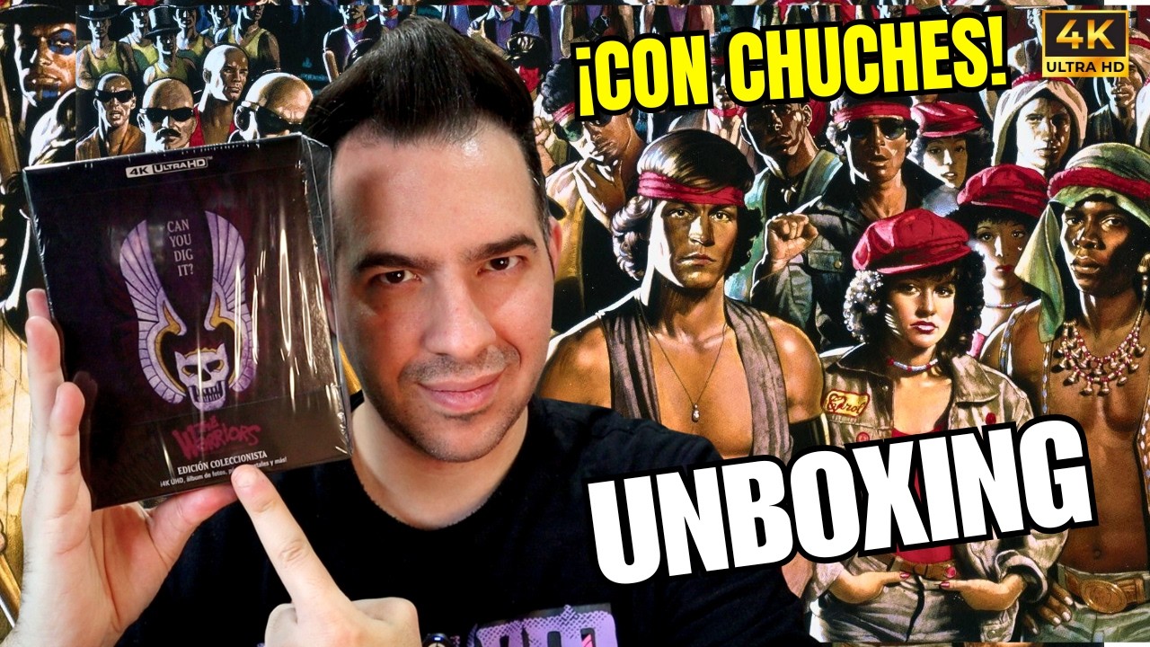 THE WARRIORS edici&oacute;n COLECCIONISTA BLU RAY 4K UHD 🔥 UNBOXING