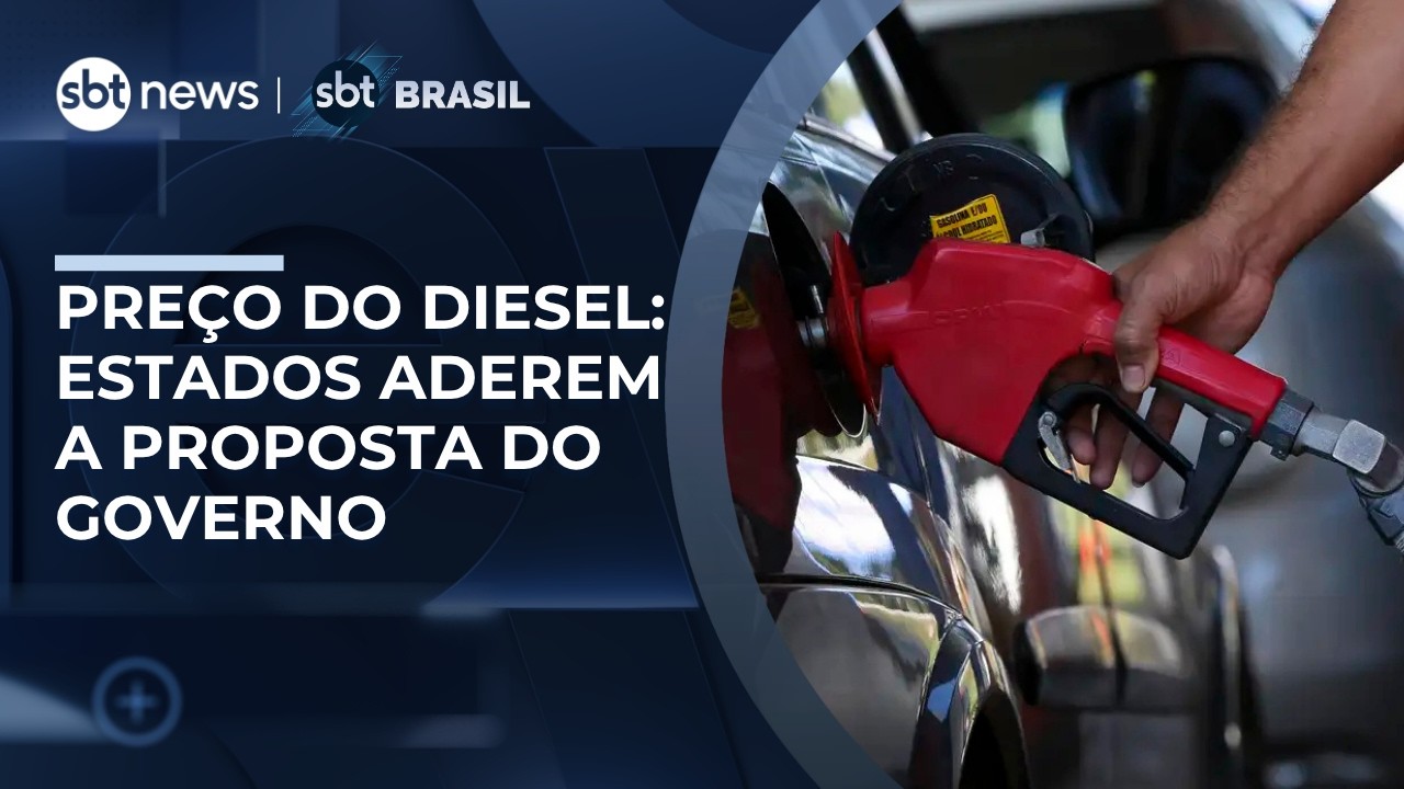 Pre&ccedil;o do diesel: Estados aderem a proposta de subven&ccedil;&atilde;o do Governo | #SBTBrasil