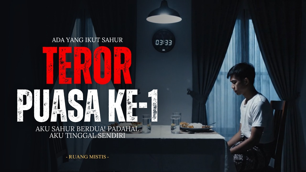 PUASA PERTAMA ‼️AKU SAHUR BERDUA! PADAHAL AKU TINGGAL SENDIRI