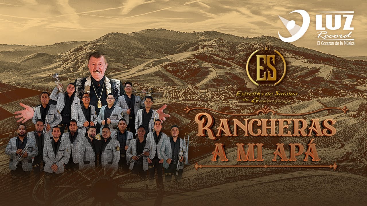 Estrellas De Sinaloa De Germán Lizárraga - Rancheras a mi APA' 🔥 | ÁLBUM COMPLETO