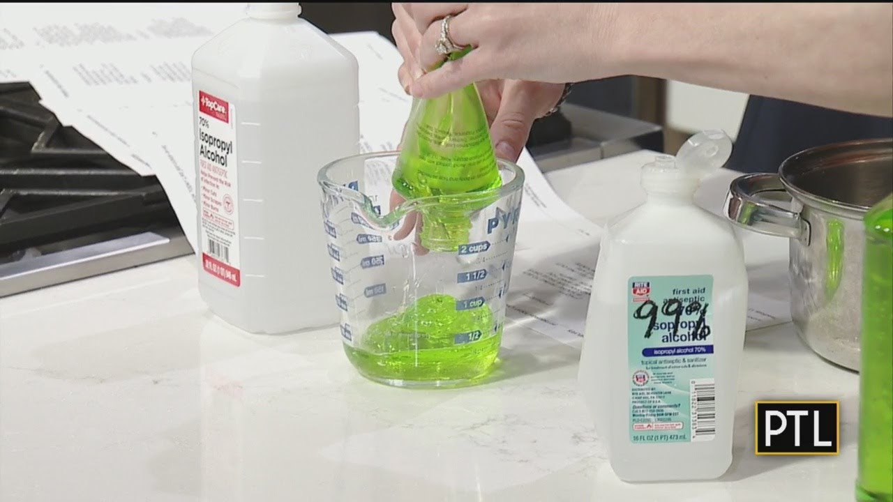 Make Your Own Hand Sanitizer