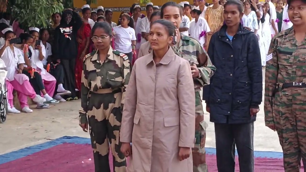26th Jan 2026 Republic Day Celebration - Skit presented by The students of St. Anne's Nursing school
