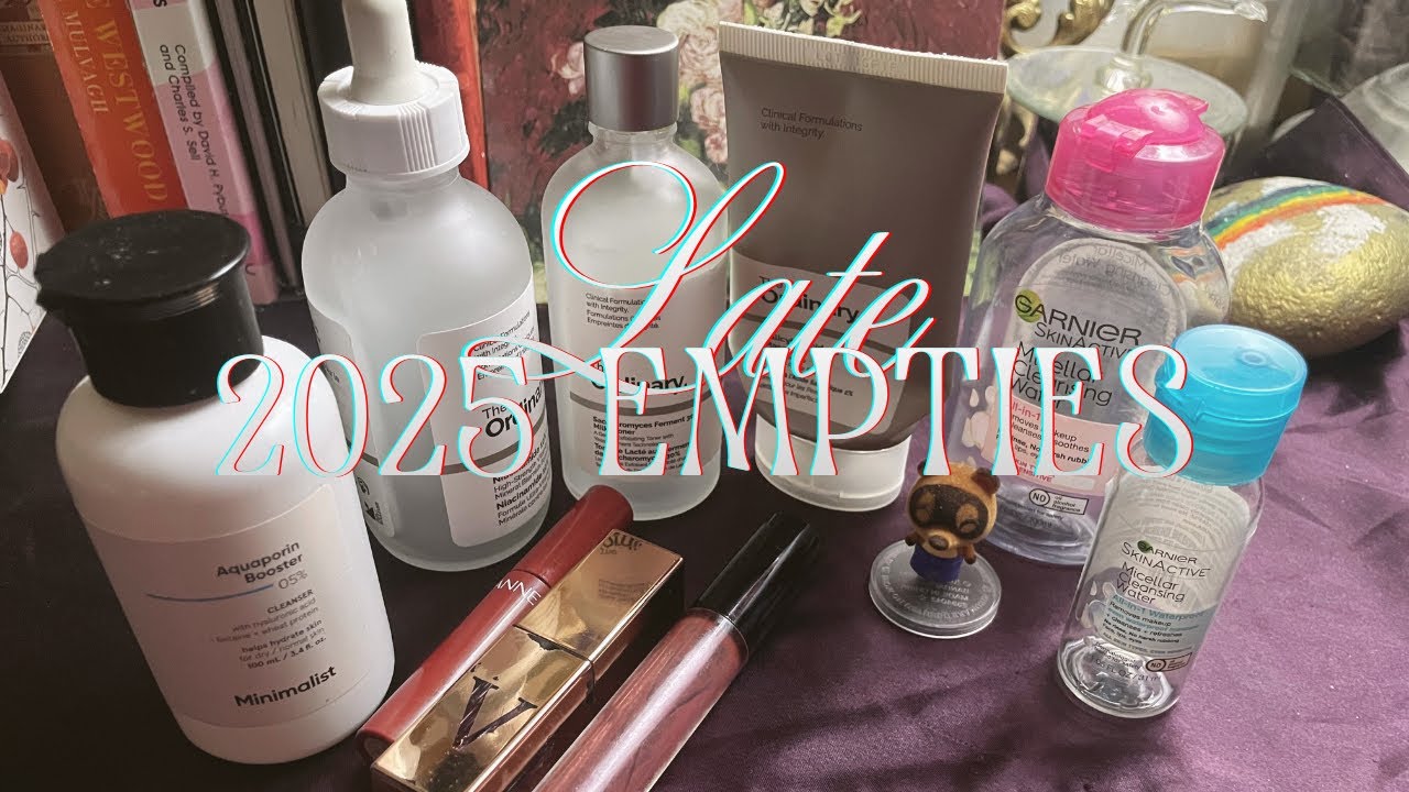 Late 2025 Empties #projectpan