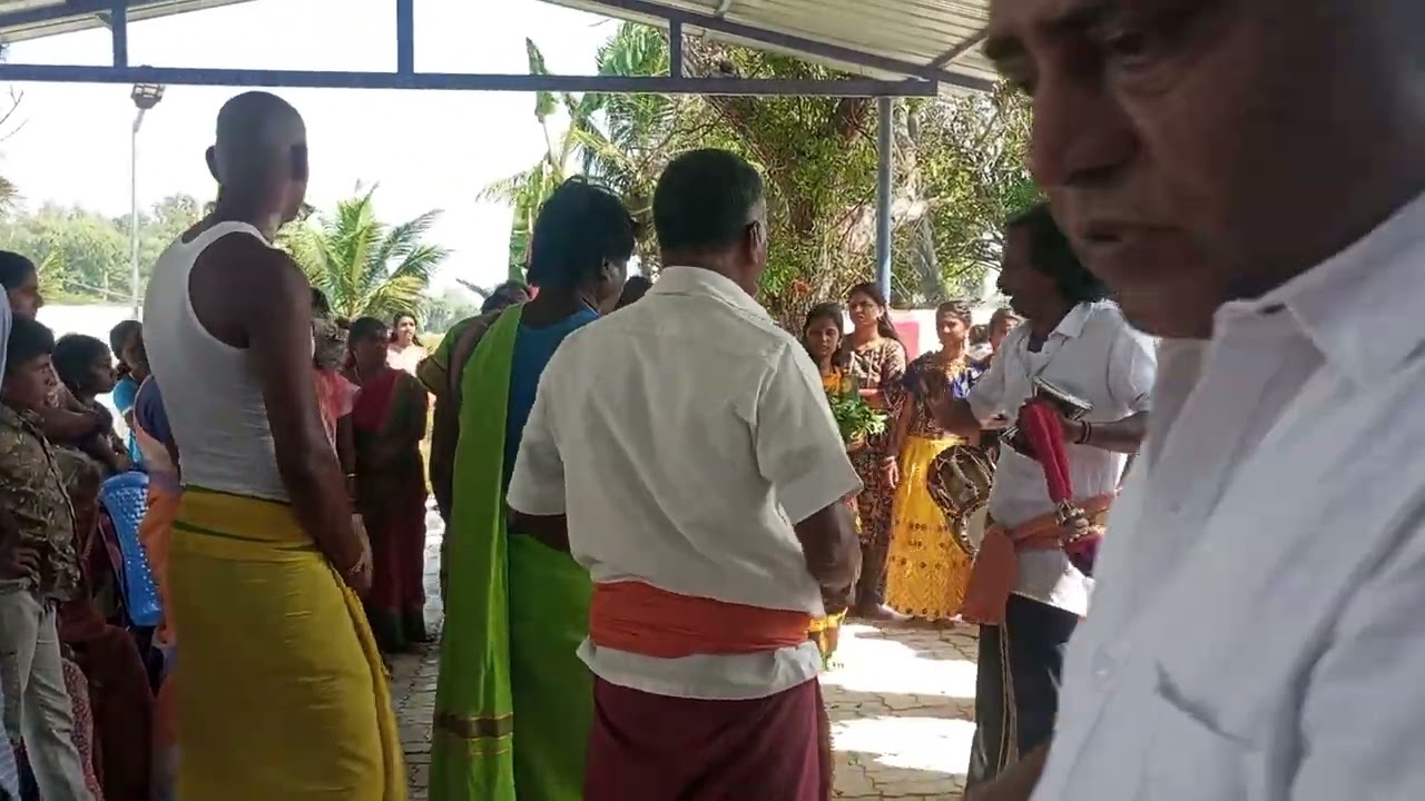 நத்தம் கிராமம் பூவாடைகாரி பூஜை 5