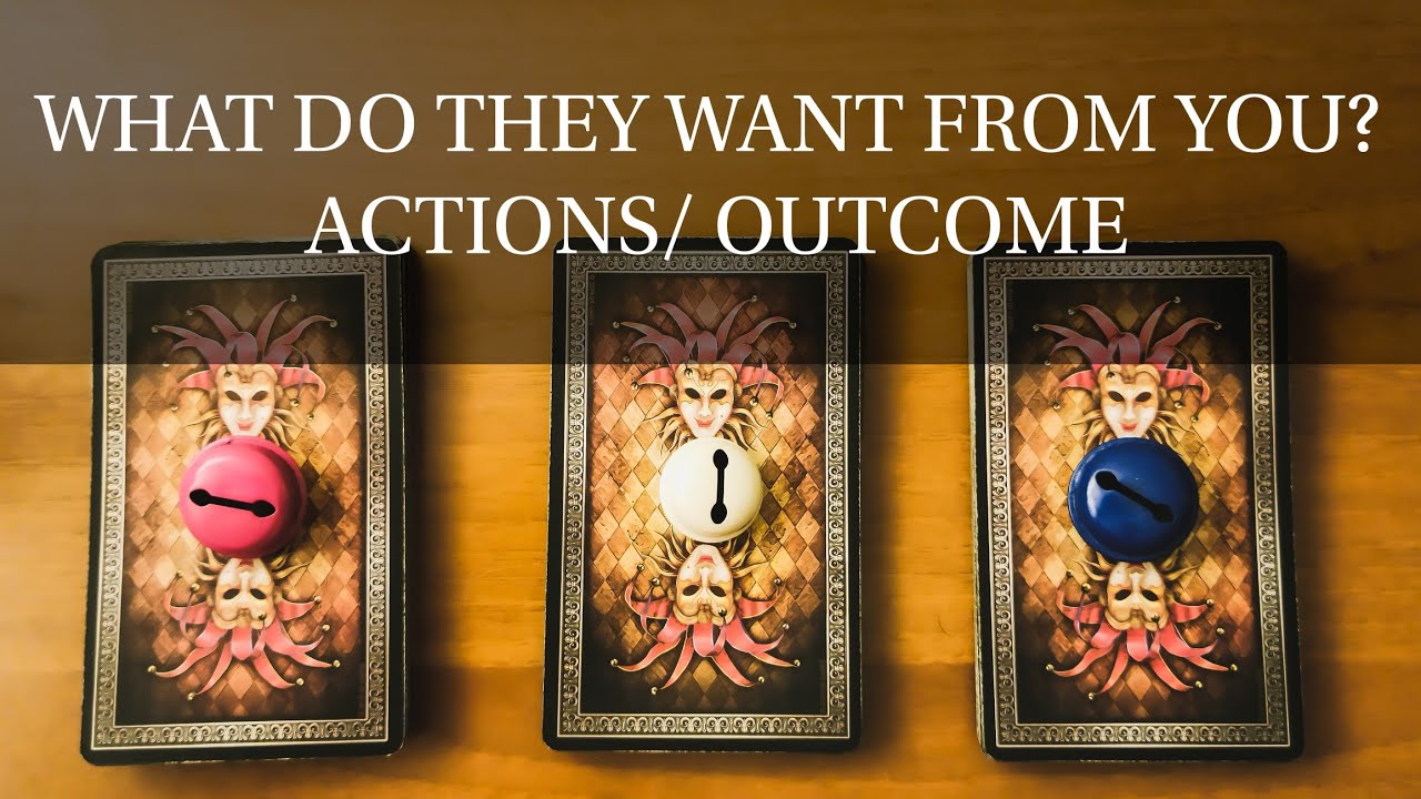 PICK A CARD ❤️  WHAT DO THEY WANT FROM YOU? ACTIONS, OUTCOME. TIMELESS TAROT READING.