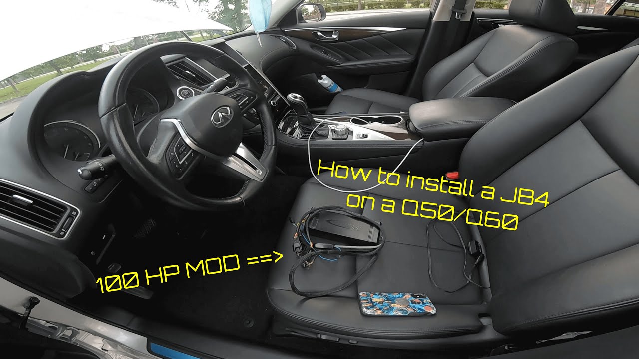 HOW TO INSTALL A JB4 ON A Q50/Q60 VR30